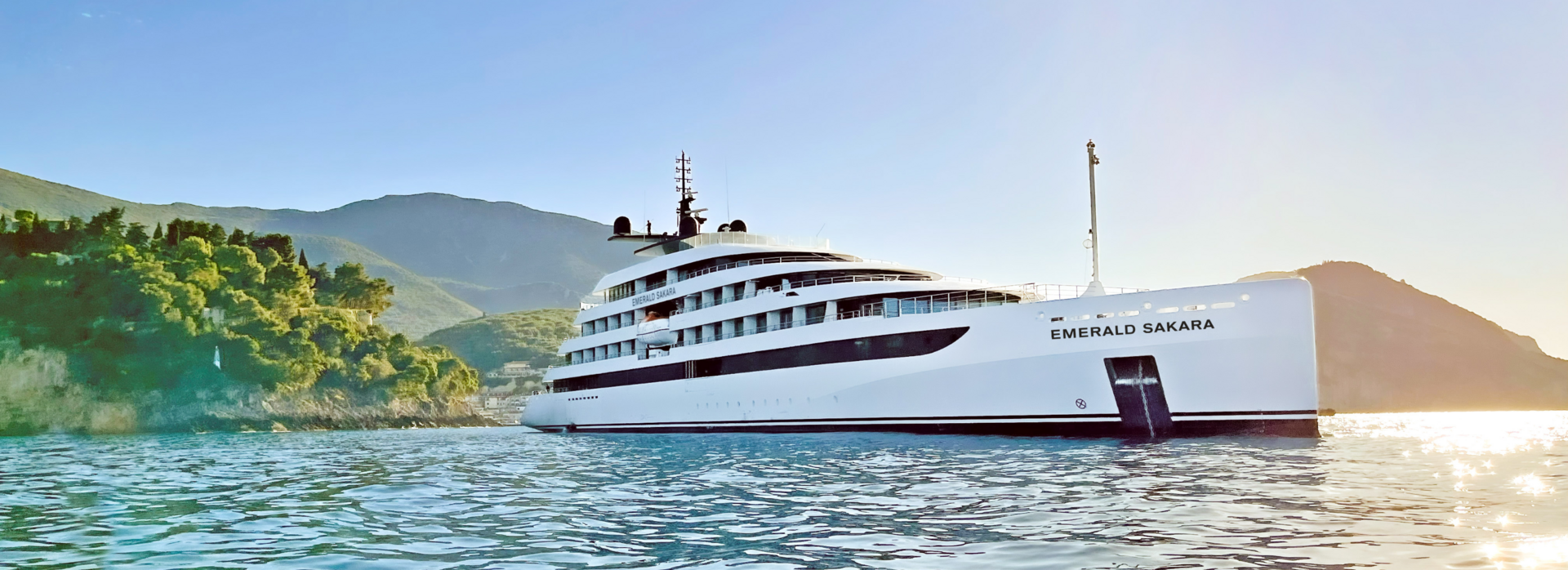 Emerald Sakara Luxury small ship ocean cruising the Mediterranean